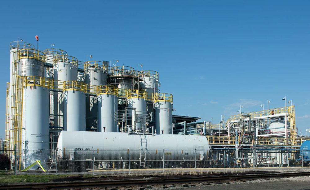 Sugar manufacturing and distillery plant